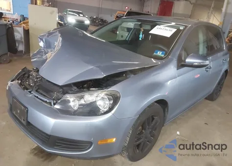 2011 Volkswagen Golf 2.5L 4-Door z USA, uszkodzony, nr VIN WVWDB7AJ0BW020437